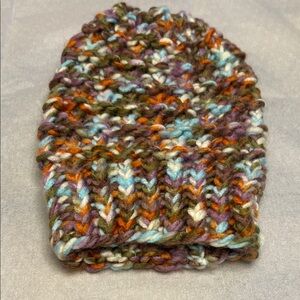 Multicolor Knit Beanie